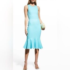 NWT Shoshanna Avalon Dotted Knit Mermaid Dress